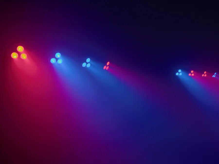 Eurolite LED KLS-402 Compact Light Set Lighting Strip 4x 4in1 RGB/WW Spots 