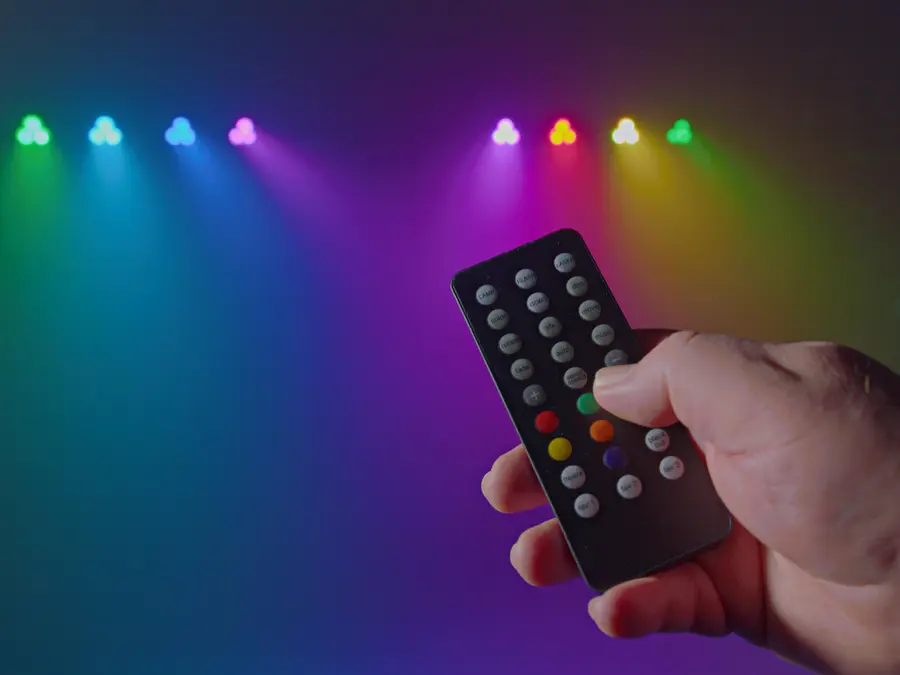 Eurolite LED KLS-402 Compact Light Set Lighting Strip 4x 4in1 RGB/WW Spots 