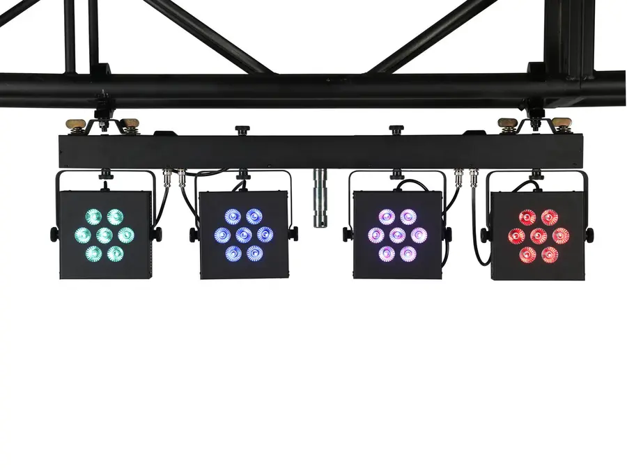 Eurolite LED KLS-3002 MK2 Compact Set Lighting Strip 4x 6in1 RGBAW/UV Spots 