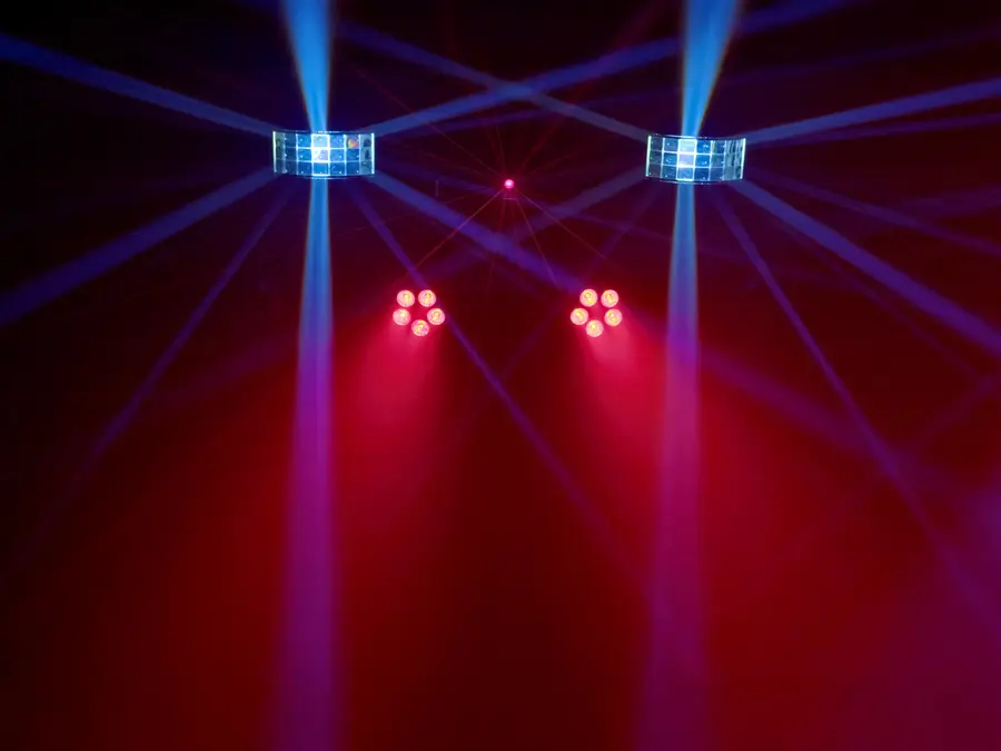 Eurolite LED KLS Move FX Compact Set Lighting Strip Bars Derbies Lasers 
