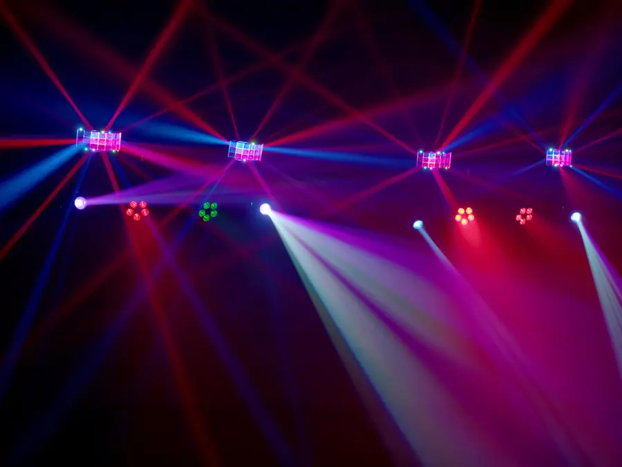 Eurolite LED KLS Move FX Compact Set Lighting Strip Bars Derbies Lasers 