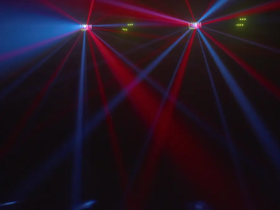 Eurolite LED KLS Move FX Compact Set Lighting Strip Bars Derbies Lasers 
