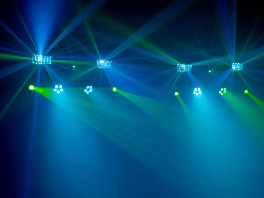 Eurolite LED KLS Move FX Compact Set Lighting Strip Bars Derbies Lasers 