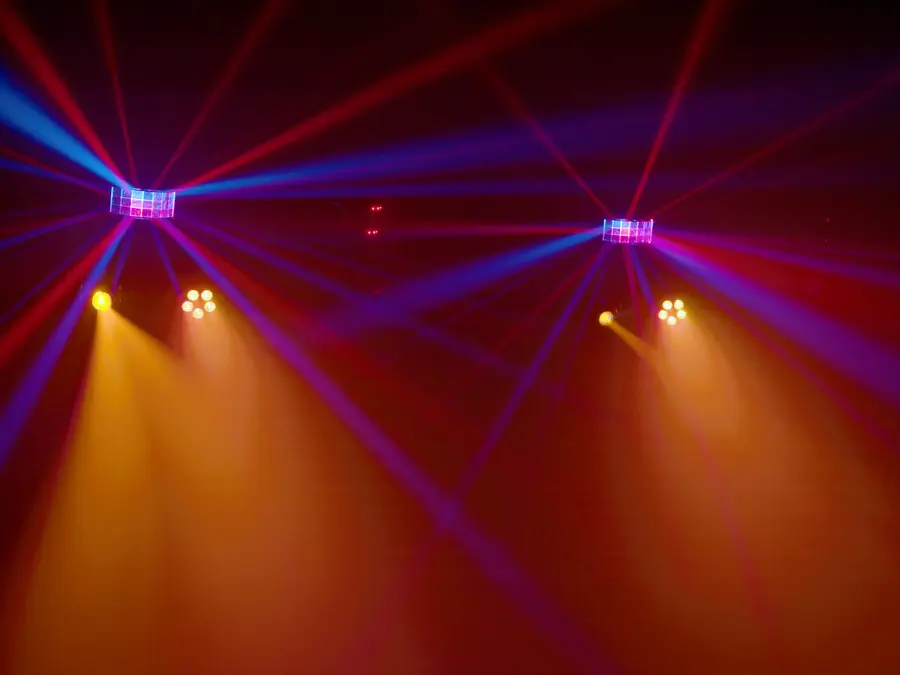 Eurolite LED KLS Move FX Compact Set Lighting Strip Bars Derbies Lasers 