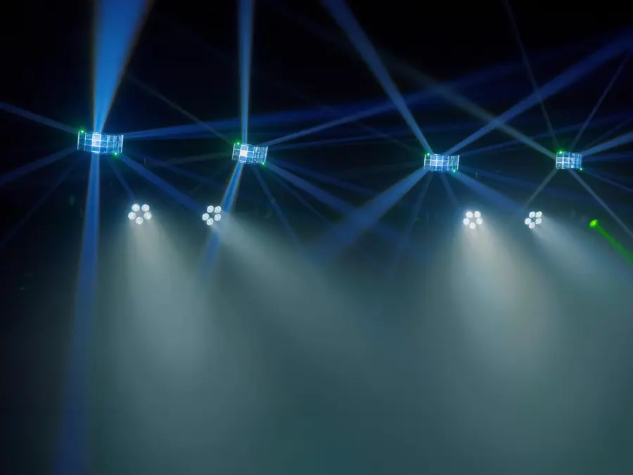 Eurolite LED KLS Move FX Compact Set Lighting Strip Bars Derbies Lasers 
