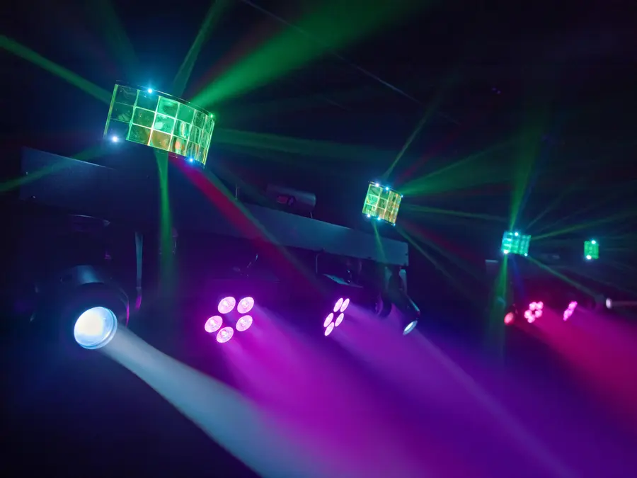 Eurolite LED KLS Move FX Compact Set Lighting Strip Bars Derbies Lasers 