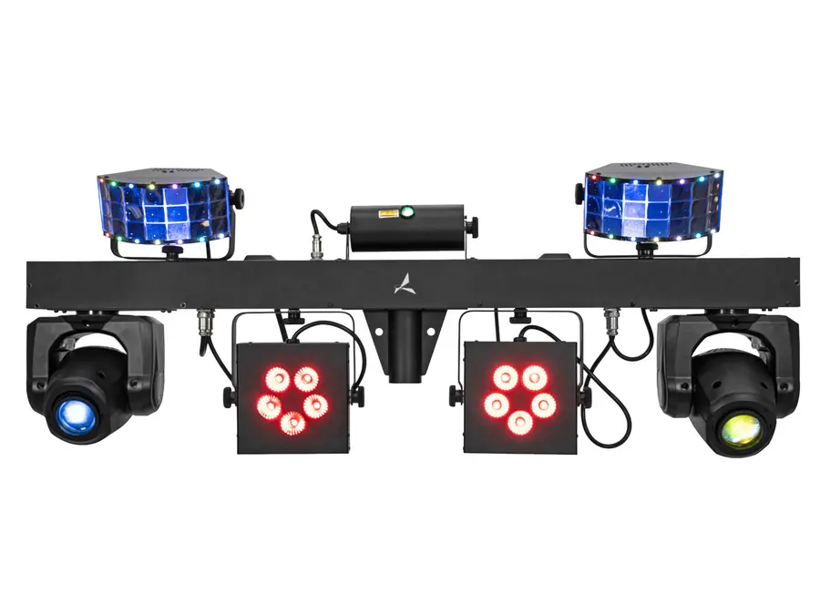 Eurolite LED KLS Move FX Compact Set Lighting Strip Bars Derbies Lasers 