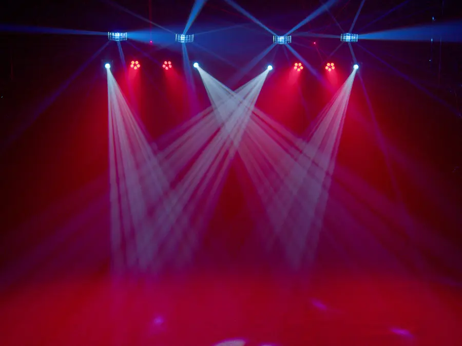Eurolite LED KLS Move FX Compact Set Lighting Strip Bars Derbies Lasers 