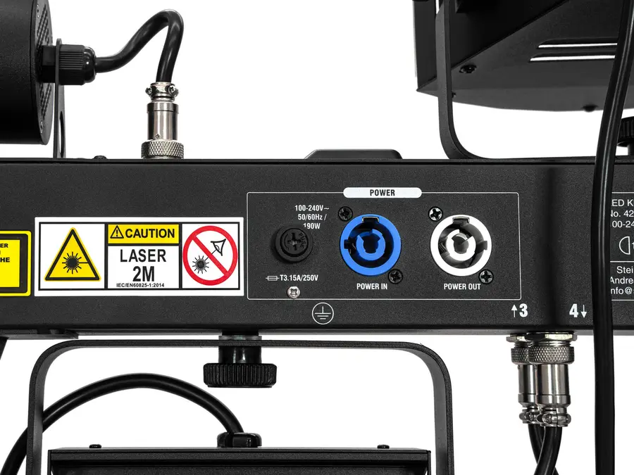 Eurolite LED KLS Move FX Compact Set Lighting Strip Bars Derbies Lasers 