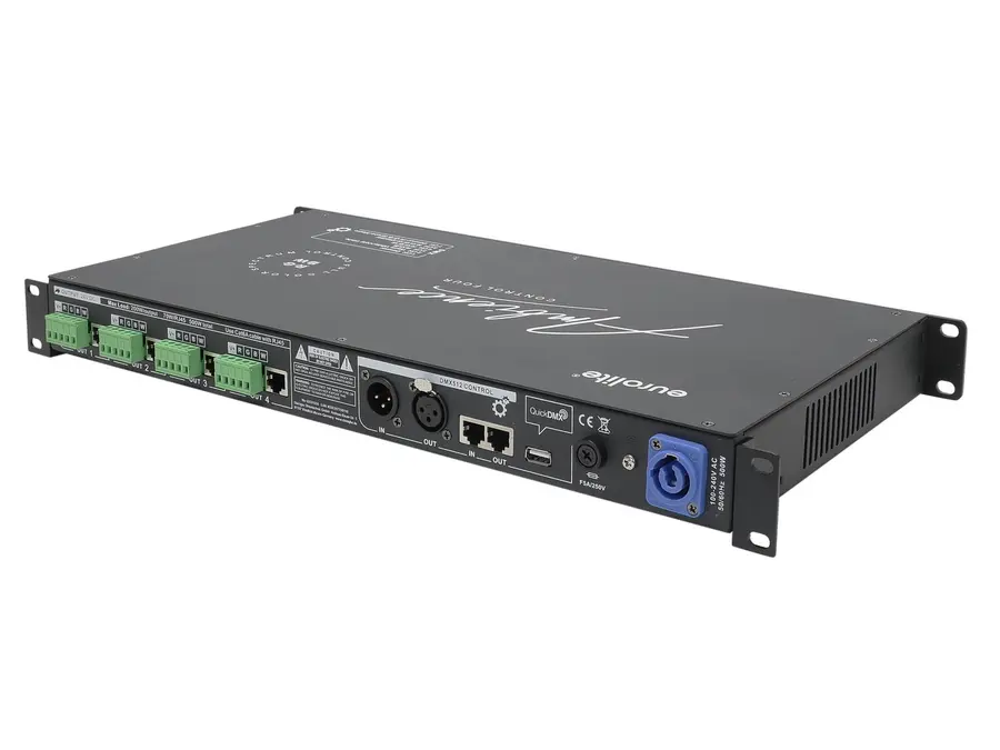 Eurolite Ambience Control 4 RGBW 24V 4-Zone Controller For RGB/W+CCT LEDs 
