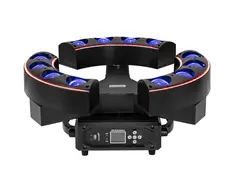 Eurolite LED BREAKDANCE Beam Effect Spectacular RGBW Light 3 Rotating Arms