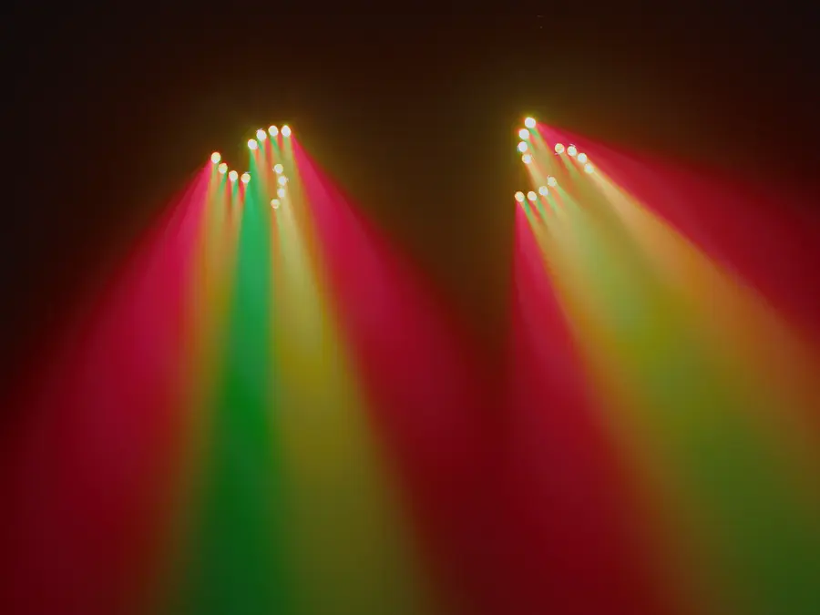 Eurolite LED BREAKDANCE Beam Effect Spectacular RGBW Light 3 Rotating Arms 