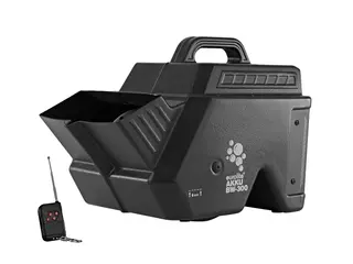 Eurolite Akku BW-300 Bubble Machine Mobile Dual Wheel DMX Wireless Timer 5h