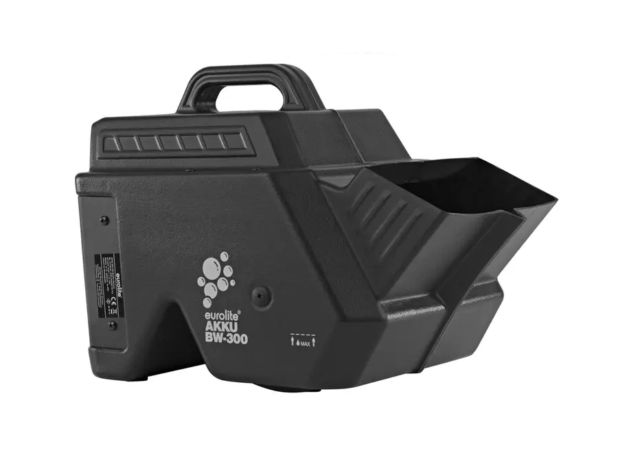 Eurolite Akku BW-300 Bubble Machine Mobile Dual Wheel DMX Wireless Timer 5h 