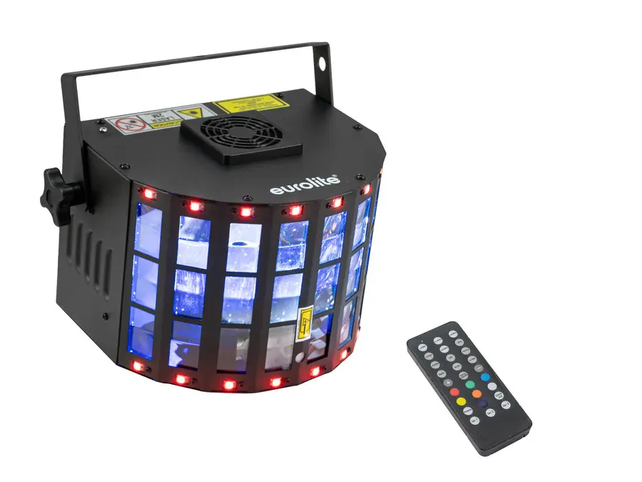 Eurolite LED Laser Derby MK3 AIR DMX Light Effect RG Laser Rotating 