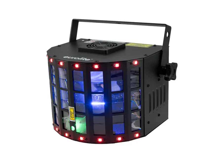 Eurolite LED Laser Derby MK3 AIR DMX Light Effect RG Laser Rotating 