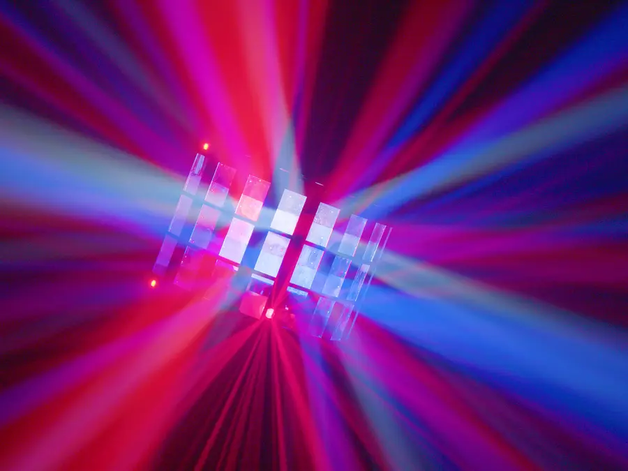 Eurolite LED Laser Derby MK3 AIR DMX Light Effect RG Laser Rotating 