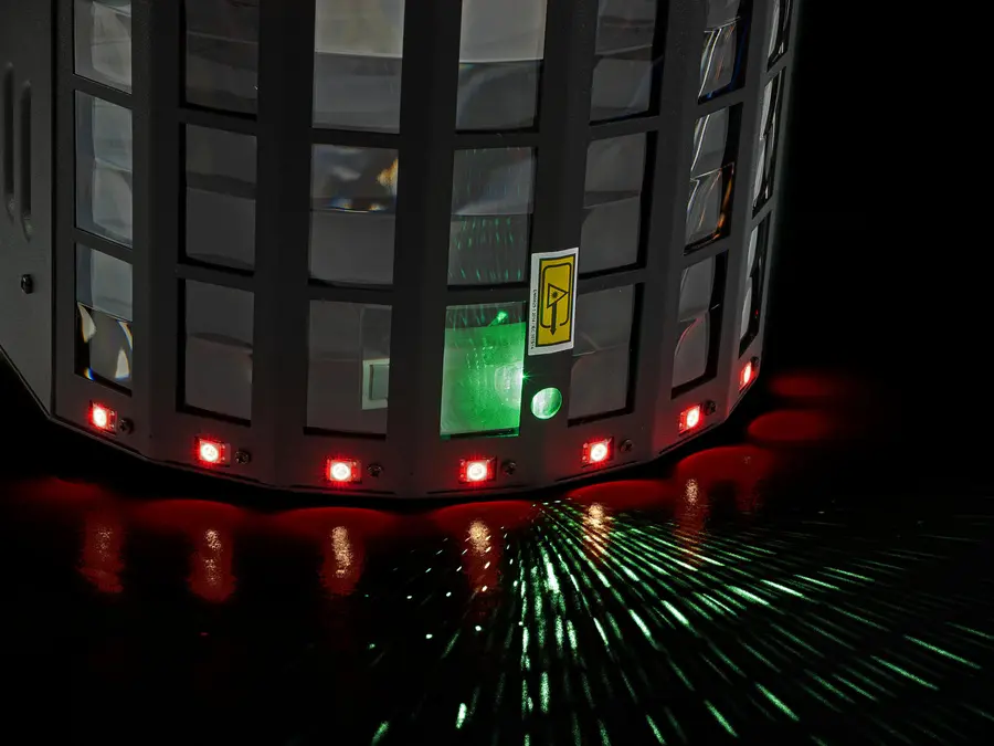 Eurolite LED Laser Derby MK3 AIR DMX Light Effect RG Laser Rotating 