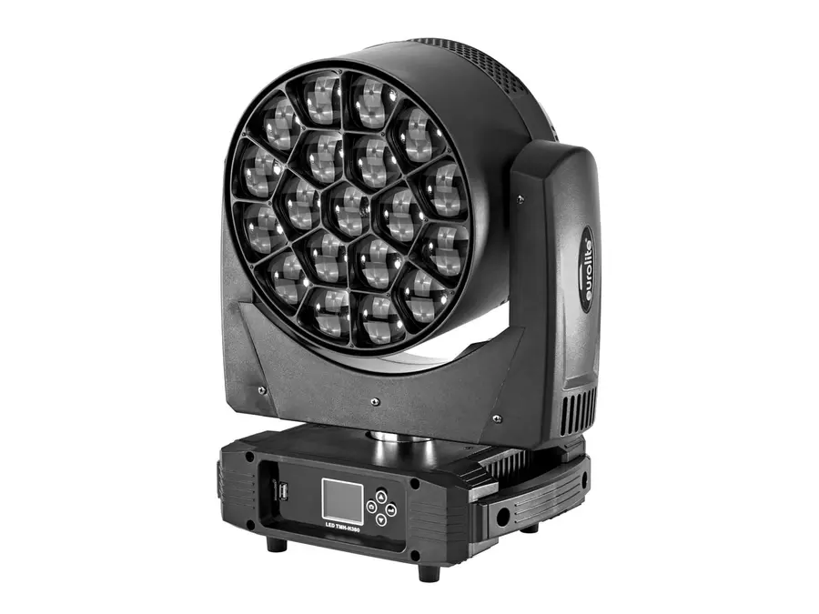 Eurolite LED TMH-H380 Wash Effect Moving Washlight 19x 20W RGBW LED Zoom 