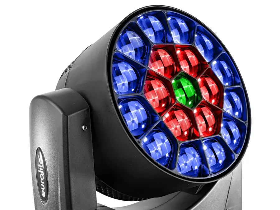 Eurolite LED TMH-H380 Wash Effect Moving Washlight 19x 20W RGBW LED Zoom 