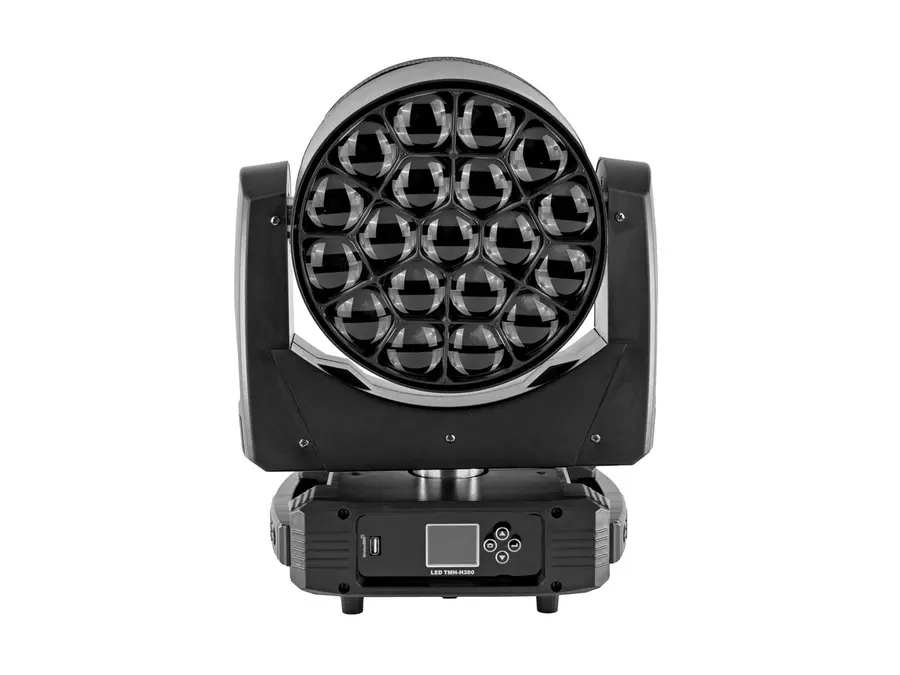 Eurolite LED TMH-H380 Wash Effect Moving Washlight 19x 20W RGBW LED Zoom 