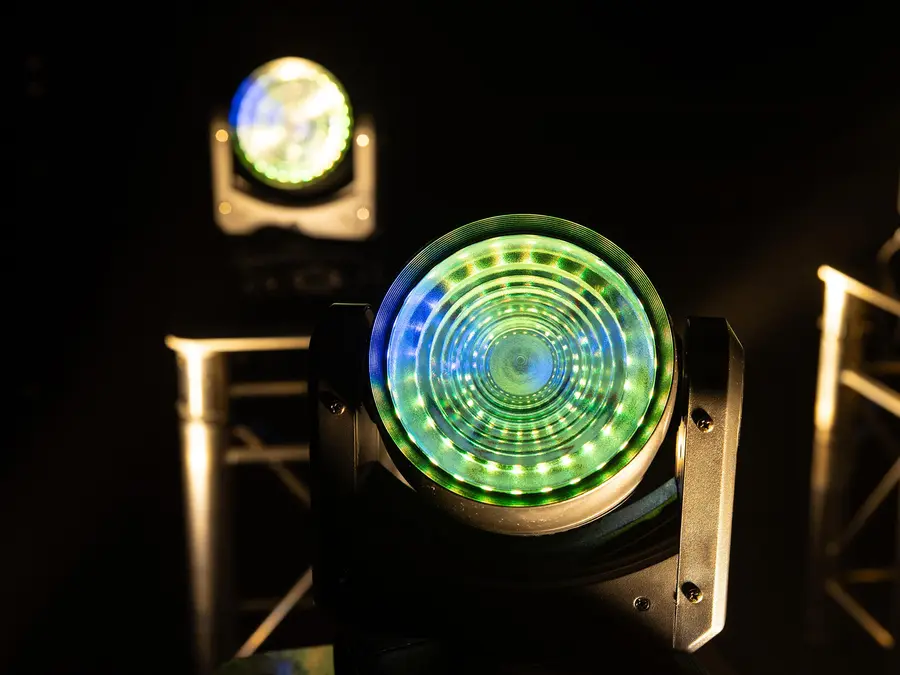 Eurolite LED TMH-W120 Hypno Head Compact Wash Light 120W RGB/WW Ring 