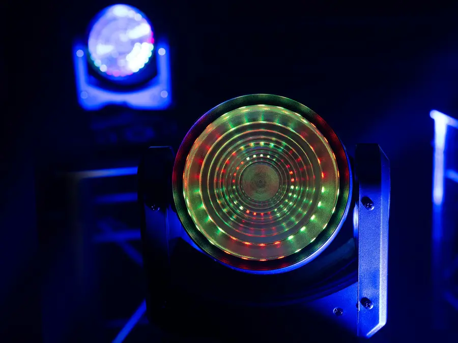Eurolite LED TMH-W120 Hypno Head Compact Wash Light 120W RGB/WW Ring 