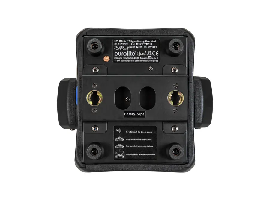 Eurolite LED TMH-W120 Hypno Head Compact Wash Light 120W RGB/WW Ring 