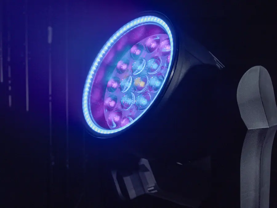 Eurolite LED IP TMH-W285 Moving Head Weatherproof Washlight RGBW LED Ring 