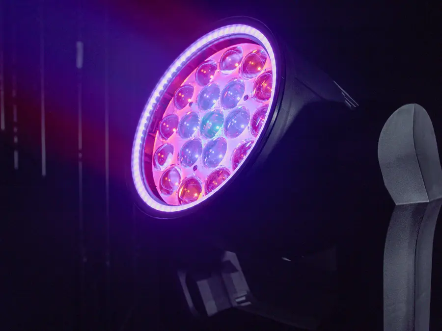 Eurolite LED IP TMH-W285 Moving Head Weatherproof Washlight RGBW LED Ring 