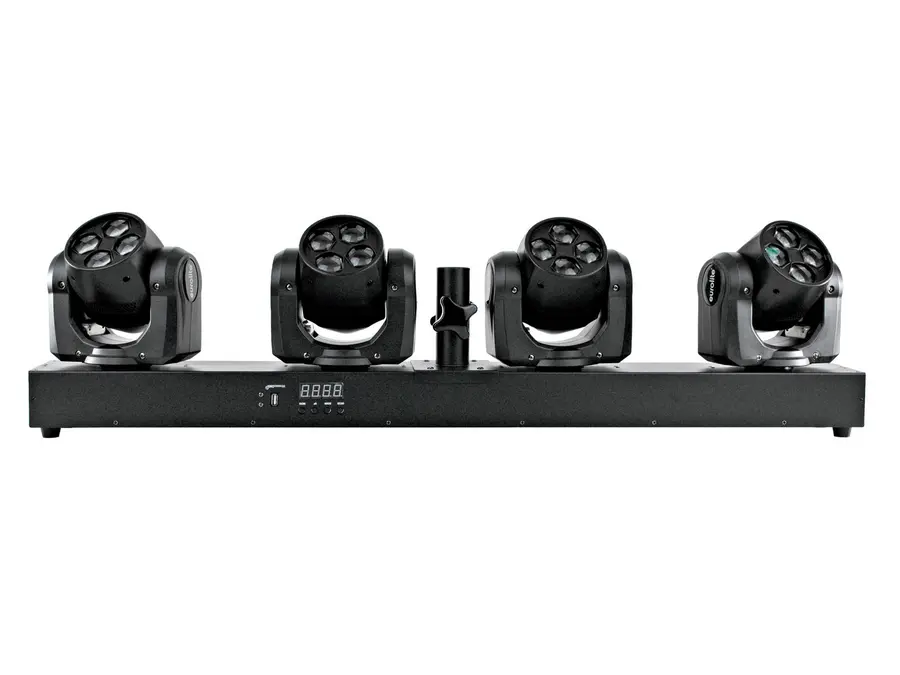 Eurolite LED TMH Bar H240 Moving Head 4x 60W RGBW Wash Flower Hybrid Unit 