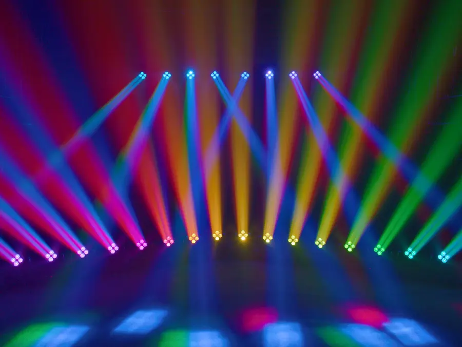 Eurolite LED TMH Bar H240 Moving Head 4x 60W RGBW Wash Flower Hybrid Unit 
