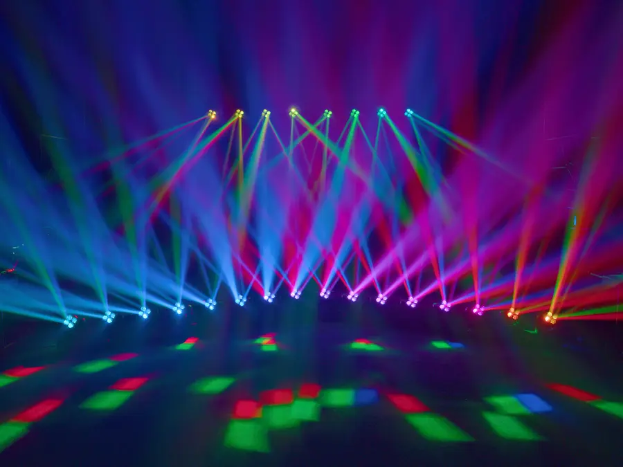 Eurolite LED TMH Bar H240 Moving Head 4x 60W RGBW Wash Flower Hybrid Unit 