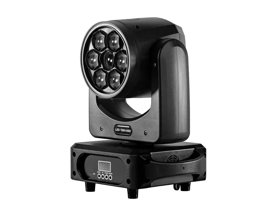 Eurolite LED TMH-H60 Hybrid Moving Head 60W Cold White LED Spot Wash Flower FX 