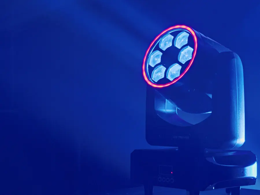 Eurolite LED TMH-H60 Hybrid Moving Head 60W Cold White LED Spot Wash Flower FX 
