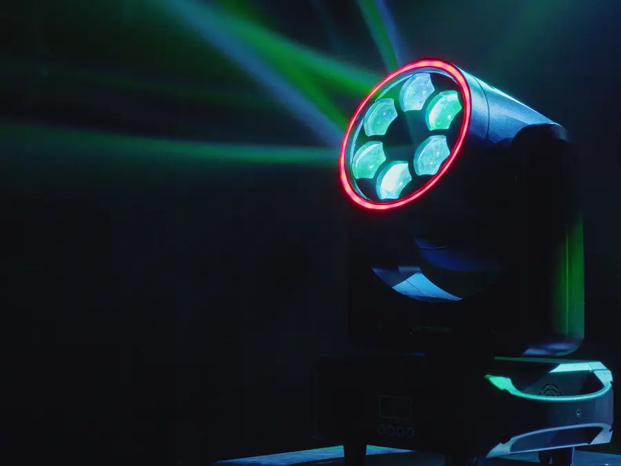 Eurolite LED TMH-H60 Hybrid Moving Head 60W Cold White LED Spot Wash Flower FX 