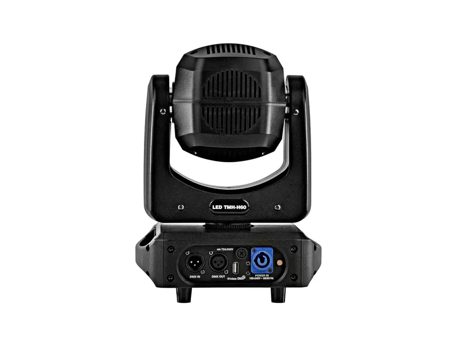 Eurolite LED TMH-H60 Hybrid Moving Head 60W Cold White LED Spot Wash Flower FX 