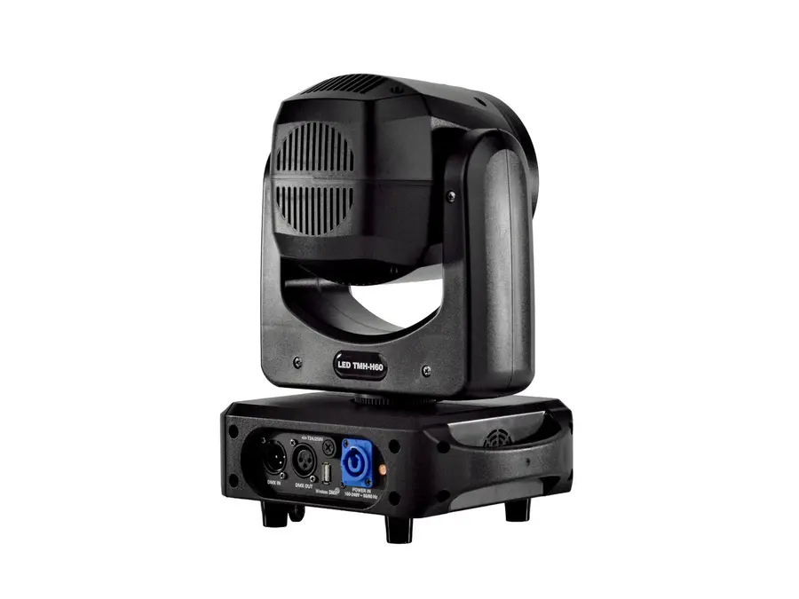 Eurolite LED TMH-H60 Hybrid Moving Head 60W Cold White LED Spot Wash Flower FX 