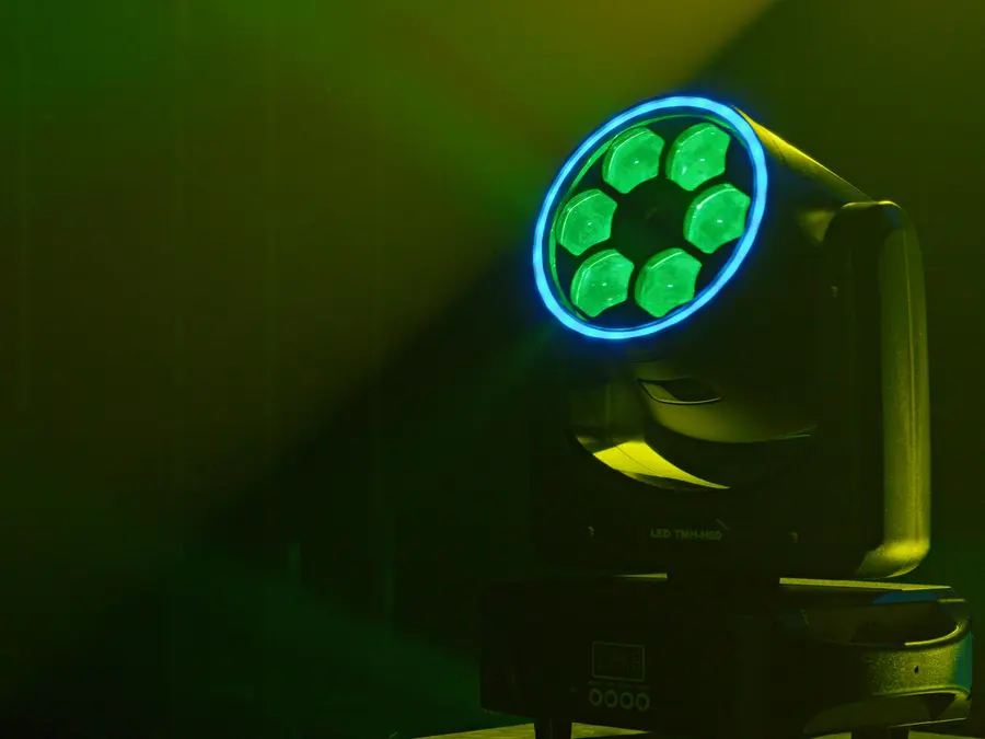 Eurolite LED TMH-H60 Hybrid Moving Head 60W Cold White LED Spot Wash Flower FX 