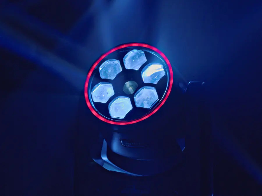 Eurolite LED TMH-H60 Hybrid Moving Head 60W Cold White LED Spot Wash Flower FX 
