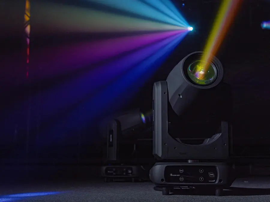 Eurolite LED TMH-S200 CMY Moving Head 200W COB LED Spot Wash Beam CMY CTO 