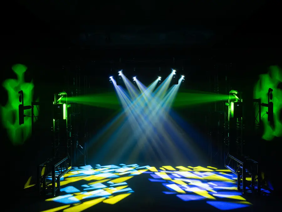 Eurolite LED TSL-1500 Scan 150W White LED Gobo Wheel 4-Facet Prism 