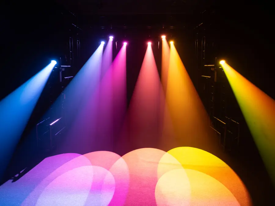 Eurolite LED TSL-1500 Scan 150W White LED Gobo Wheel 4-Facet Prism 