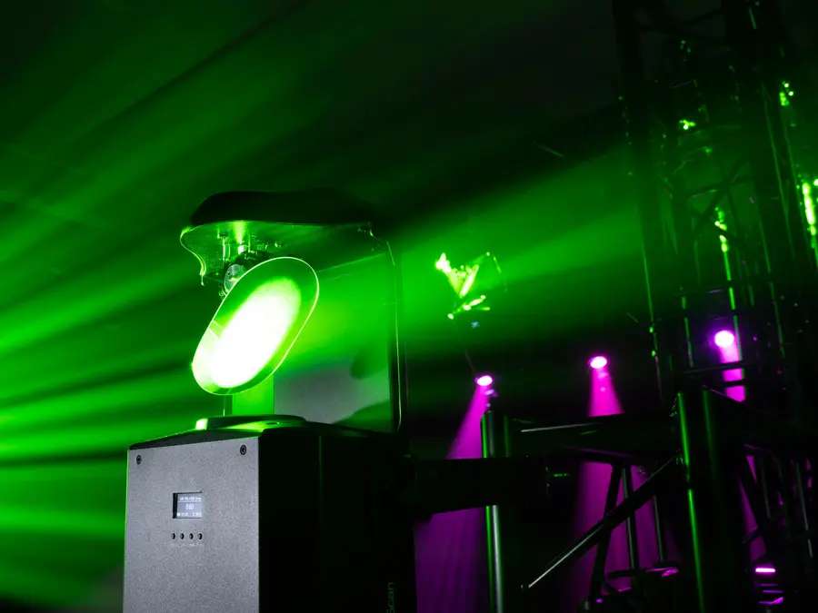 Eurolite LED TSL-1500 Scan 150W White LED Gobo Wheel 4-Facet Prism 