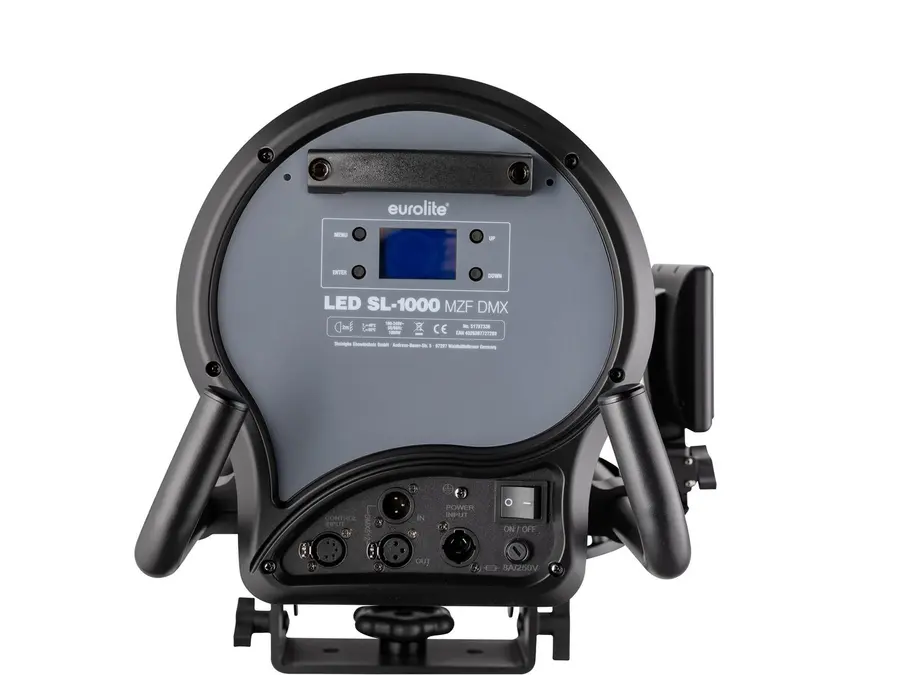 Eurolite LED SL-1000 MFZ Followspot Cold White 1000W Light Incl Flightcase 