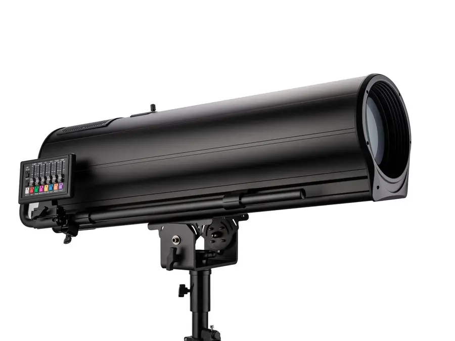 Eurolite LED SL-1000 MFZ Followspot Cold White 1000W Light Incl Flightcase 