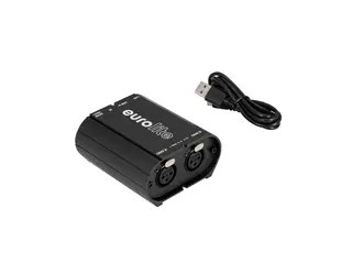 Eurolite USB/LAN-DMX 2x512ch Interface Art-Net Converter Box Signal Node Unit