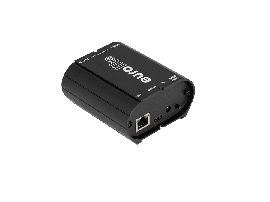 Eurolite USB/LAN-DMX 2x512ch Interface Art-Net Converter Box Signal Node Unit 