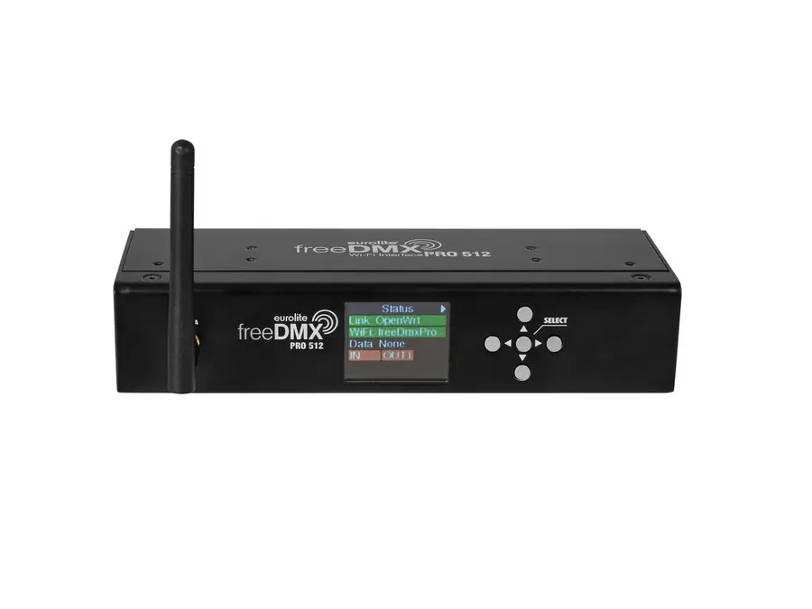 Eurolite freeDMX PRO 512 Wi-Fi Node 512-Ch Wireless App Interface Capt App 