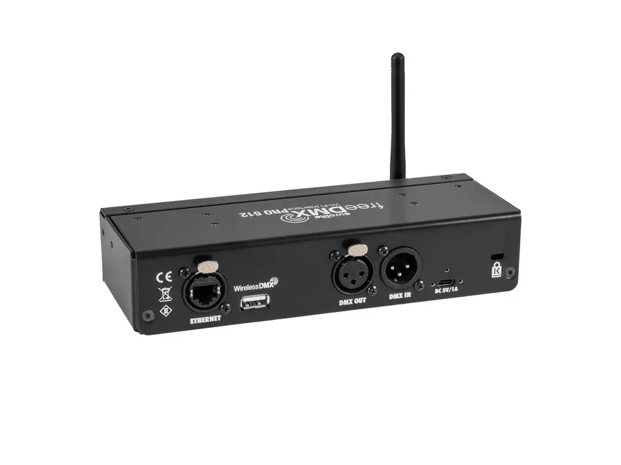 Eurolite freeDMX PRO 512 Wi-Fi Node 512-Ch Wireless App Interface Capt App 